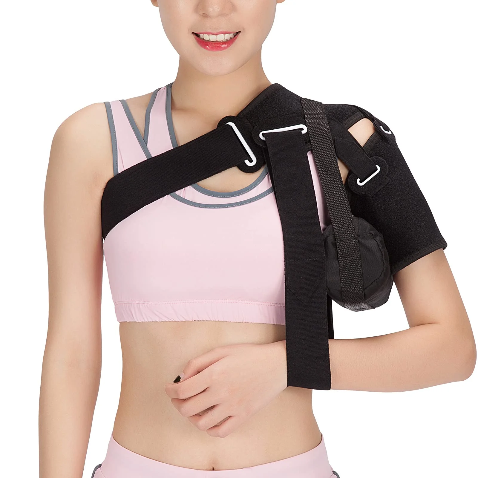 tairibousy shoulder immobilizer with abduction stroke